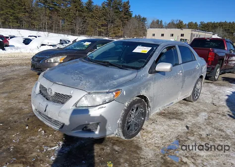 2010 Toyota Corolla Le z USA, uszkodzony, nr VIN 1NXBU4EE5AZ342445